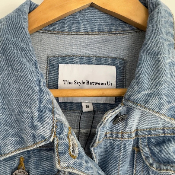 {The Style Between Us} Denim Jacket Size: M - Picture 3 of 3